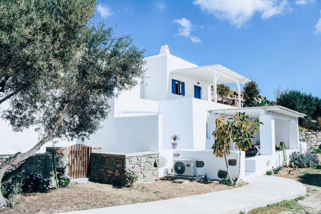 オルノス The Elaia House Mykonosヴィラ エクステリア 写真