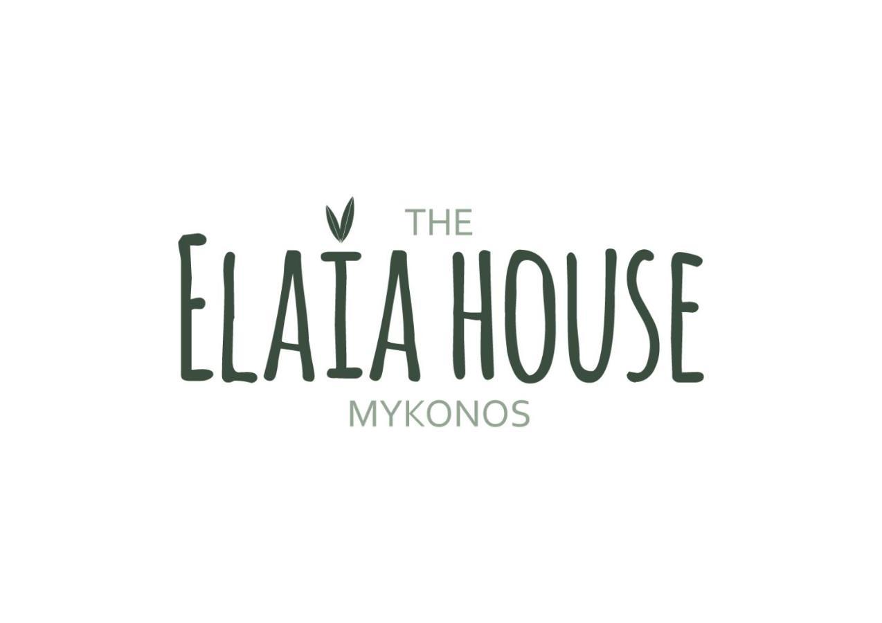 オルノス The Elaia House Mykonosヴィラ エクステリア 写真