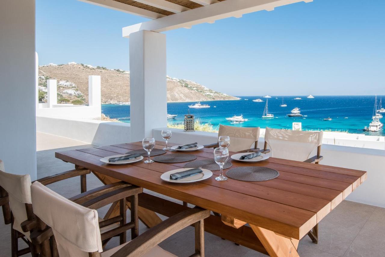 オルノス The Elaia House Mykonosヴィラ エクステリア 写真