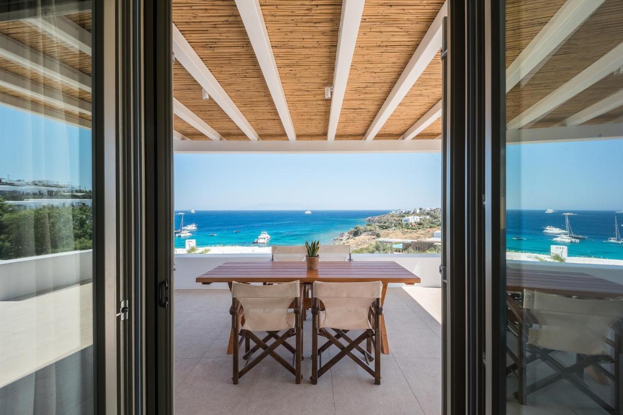 オルノス The Elaia House Mykonosヴィラ エクステリア 写真